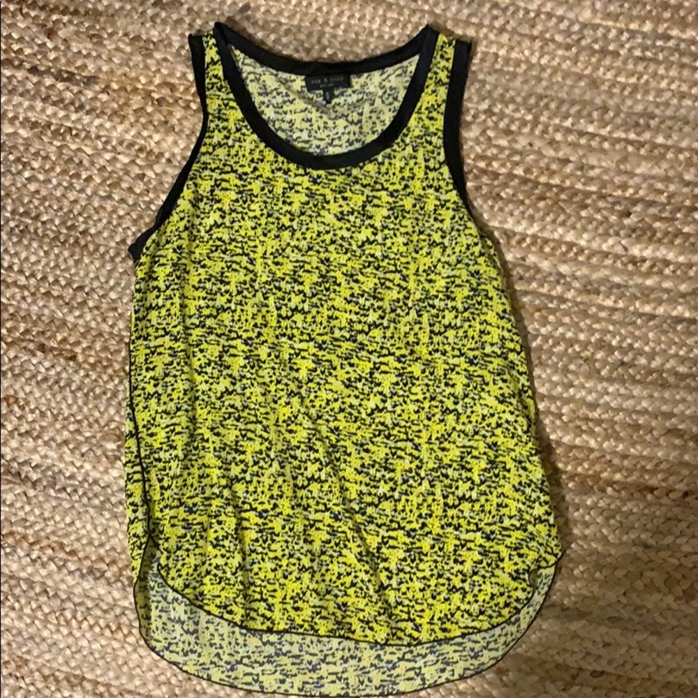 Rag and bone silk top